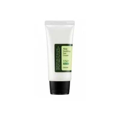 کرم ضد آفتاب آلوئه‌ورا کوزارکس SPF50 حجم ۵۰ میل